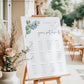 Eucalyptus Seating Chart Template | www.foreveryourprints.com