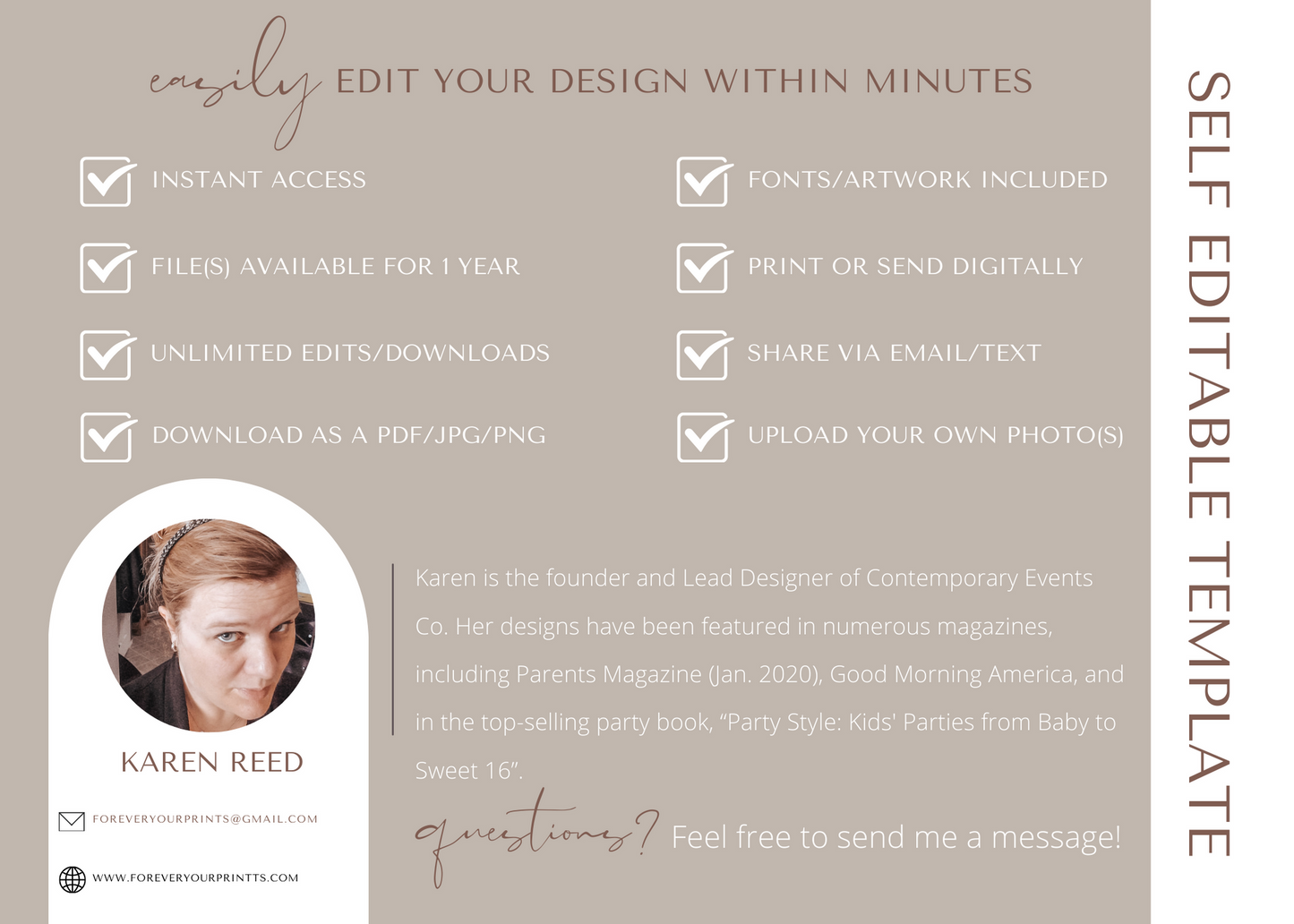 Minimalist Couples Shower Invitation