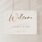 Boho Bridal Welcome Sign | www.foreveryourprints.com