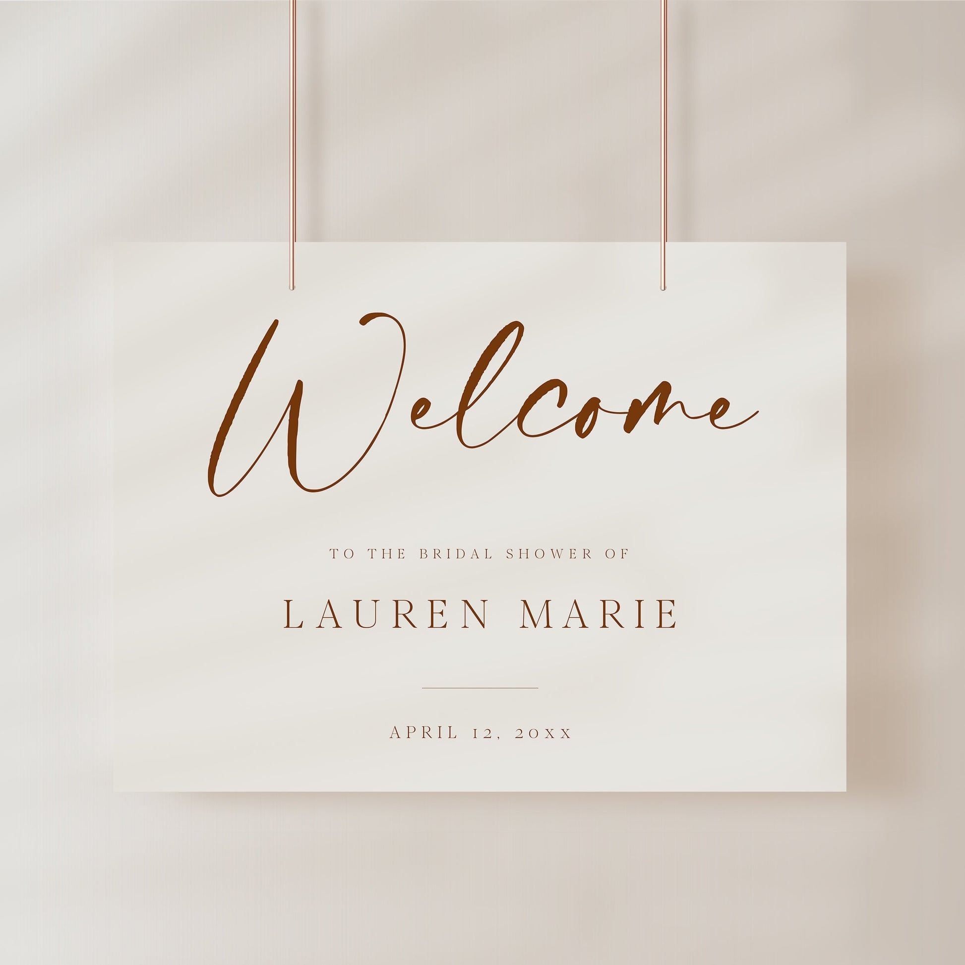 Boho Bridal Welcome Sign | www.foreveryourprints.com