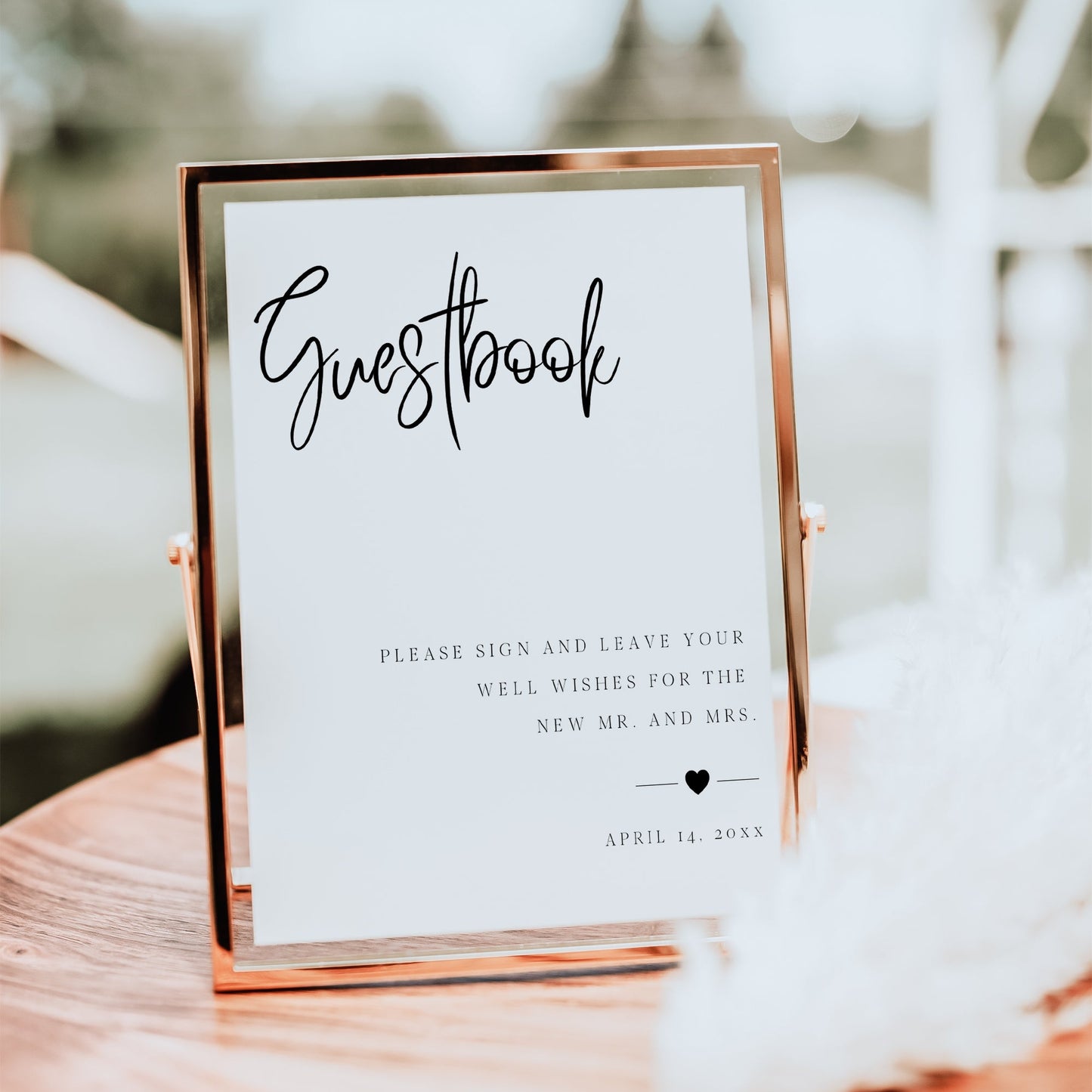 Wedding Guestbook Sign