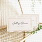 Elegant Frame Place Card | www.foreveryourprints.com