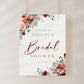 Fall Bridal Welcome Sign | www.foreveryourprints.com