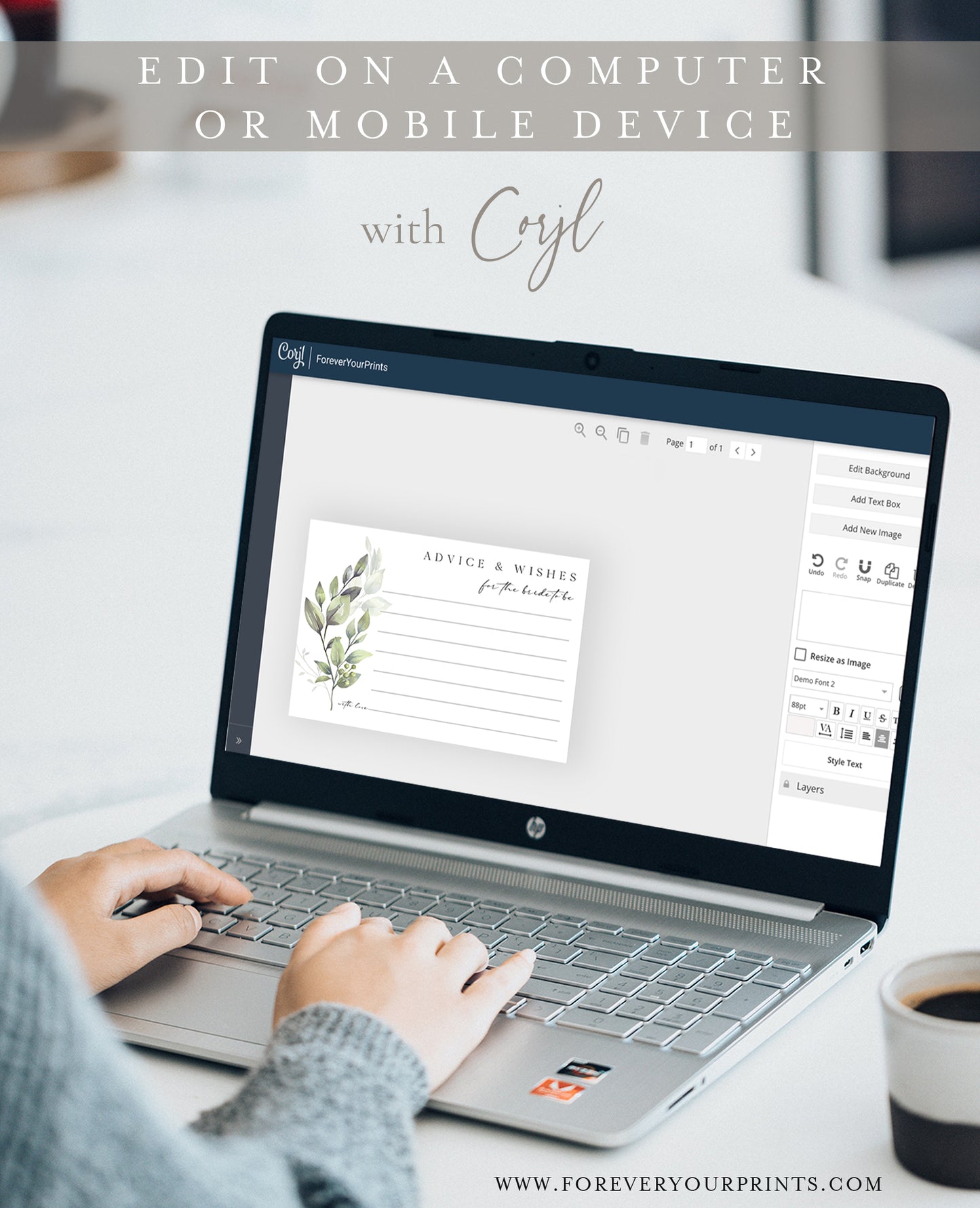 Greenery Advice for the Bride | www.foreveryourprints.com