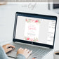 Floral Baby Sprinkle Invitation | www.foreveryourprints.com
