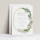 Greenery Rehearsal Dinner Invitation | www.foreveryourprints.com