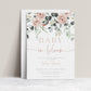 Baby In Bloom Shower Invitation | www.foreveryourprints.com