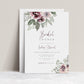 Floral Bridal Shower Invitation | www.foreveryourprints.com
