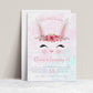 Bunny First Birthday Invitation | www.foreveryourprints.com