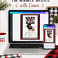 Buffalo plaid BBQ baby shower invitation with a grill and burger in red, black, and white