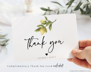 Complimentary Thank You Card | www.foreveryourprints.com