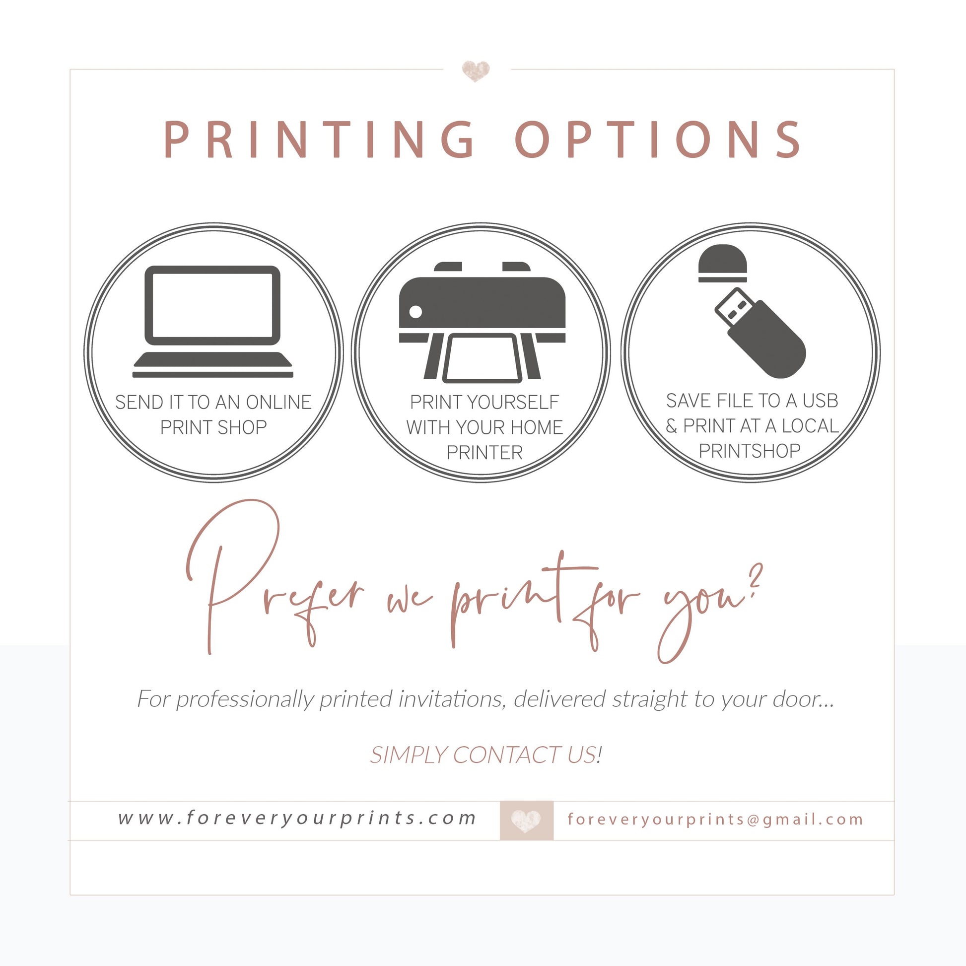 Edit Yourself Invitations with Corjl | www.foreveryourprints.com