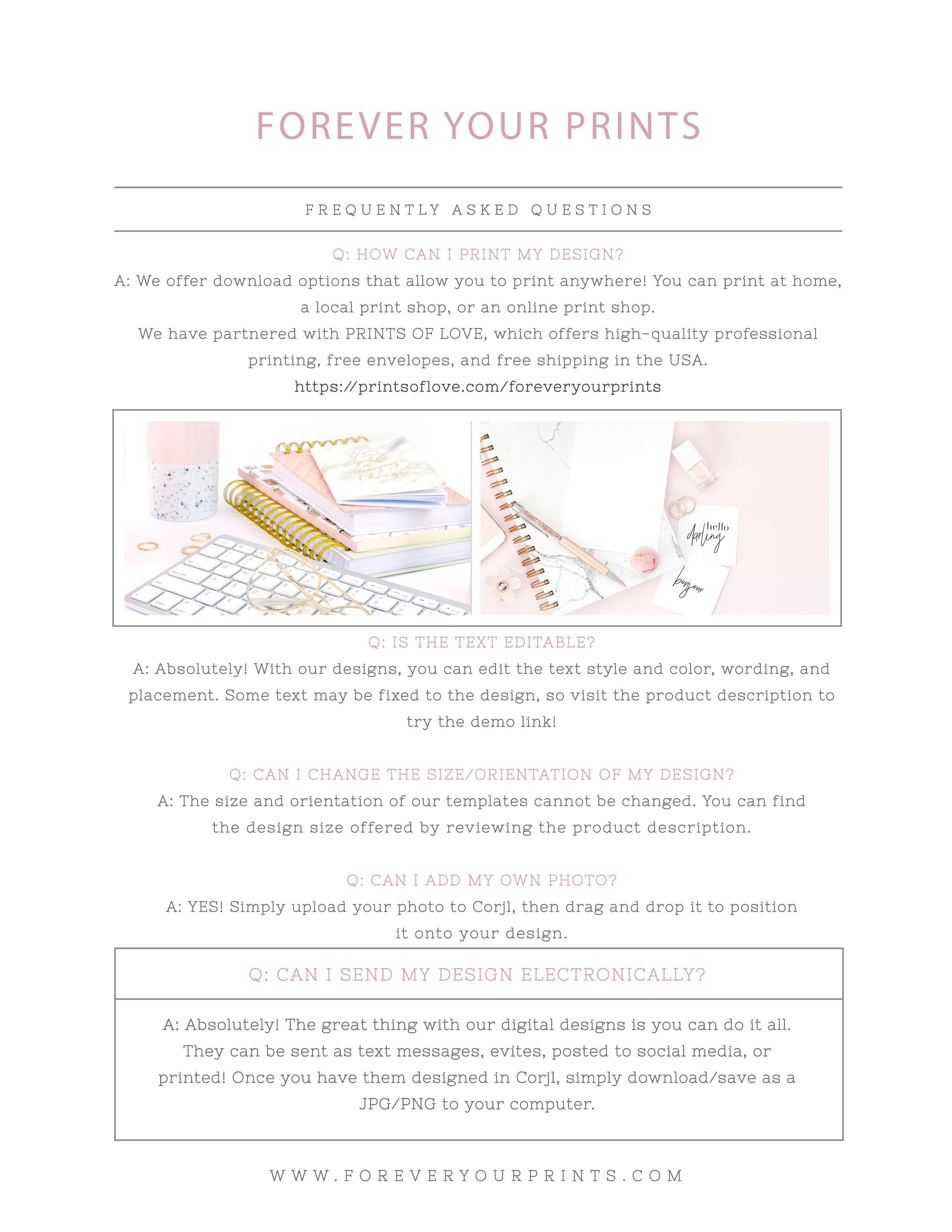 Edit Yourself Baby Shower Invitation | www.foreveryourprints.com