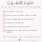 Edit Yourself Bridal Shower Invitation | www.foreveryourprints.com
