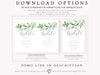 Greenery Bridal Shower Invitation | www.foreveryourprints.com