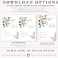 Floral Bridal Shower Invitation | www.foreveryourprints.com