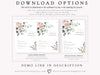 Floral Bridal Shower Invitation | www.foreveryourprints.com