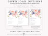 Floral Garden Baby Shower Invitation | www.foreveryourprints.com