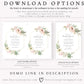 Floral Bridal Shower Invitation | www.foreveryourprints.com