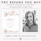 Pastel Florals Bridal Shower Invitation | www.foreveryourprints.com