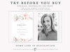 Pastel Florals Bridal Shower Invitation | www.foreveryourprints.com