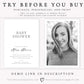 Minimalist Baby Shower Invitation | www.foreveryourprints.com