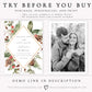 Rustic Winter Wedding Invitation | www.foreveryourprints.com