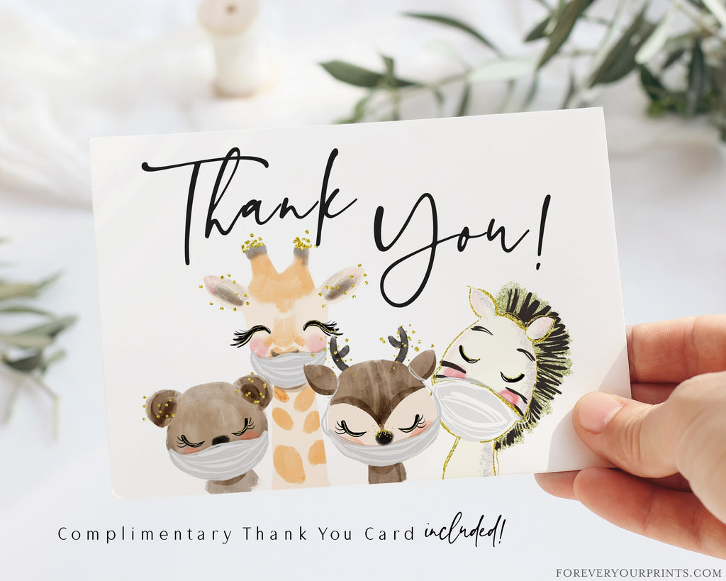 Complimentary Thank You Card | www.foreveryourprints.com