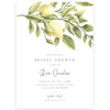 Lemon Bridal Shower Invitation | www.foreveryourprints.com