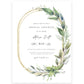 Eucalyptus Bridal Shower Invitation | www.foreveryourprints.com