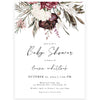 Floral Baby Shower Invitation | www.foreveryourprints.com