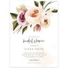 Floral Bridal Shower Invitation | www.foreveryourprints.com