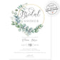 Eucalyptus Bridal Shower Invitation | www.foreveryourprints.com