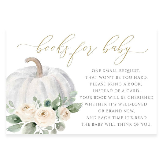 Pumpkin Book Request Card | www.foreveryourprints.com