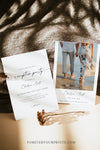 Classic Elopement Party Invitation | www.foreveryourprints.com