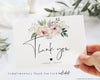 Complimentary Floral Thank You Card | www.foreveryourprints.com