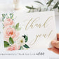 Complimentary Floral Thank You Card | www.foreveryourprints.com