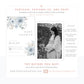 Muted Floral Baby Shower Invitation