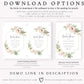 Blush Floral Bridal Shower Invitation | www.foreveryourprints.com